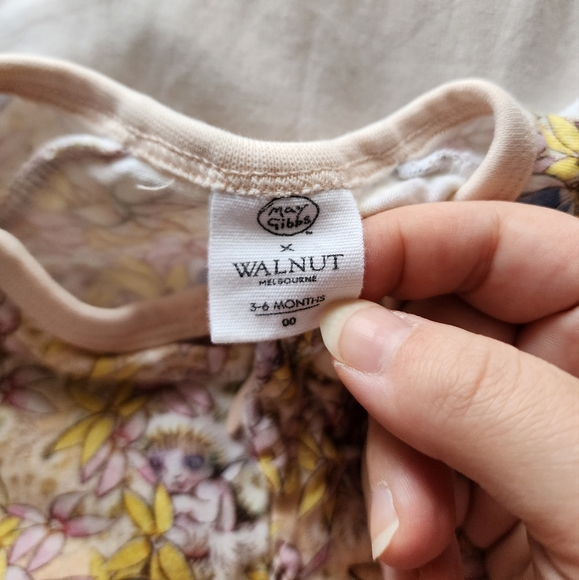 May Gibbs × Walnuts Baby One Piece - Picture 2 of 4